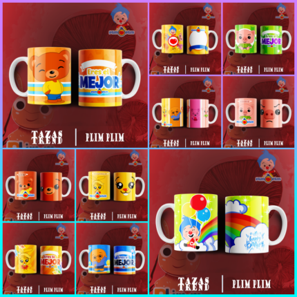 TAZAS PLIM PLIM