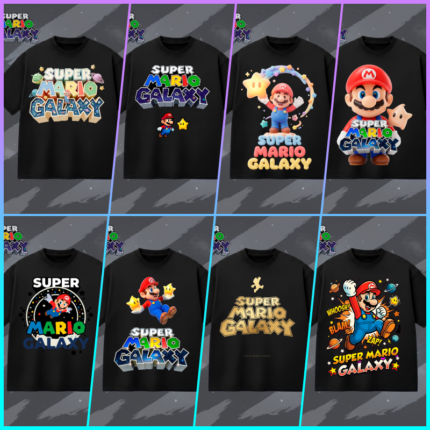 PLAYERA SUPER MARIO GALAXY