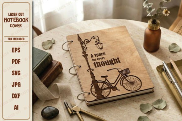 Paquete de 10 fundas de madera premium para cuadernos - Imagen 6