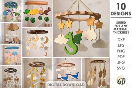 Conjunto de móviles para bebés