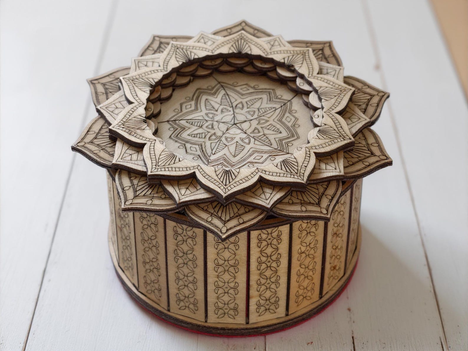 Caja iris mandala - Imagen 2