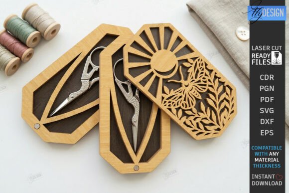 Estuches para tijeras de bordar - Imagen 3
