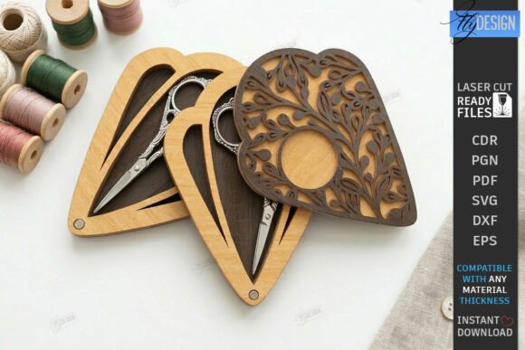 Estuches para tijeras de bordar - Imagen 4
