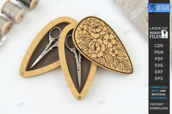 Estuches para tijeras de bordar - Imagen 5