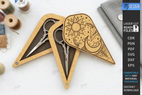 Estuches para tijeras de bordar - Imagen 6