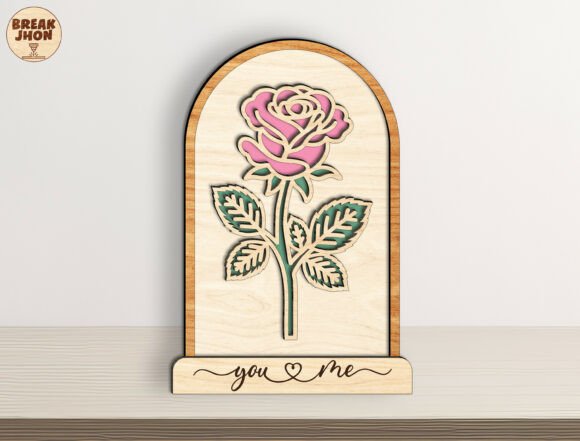 Letrero floral de amor - Imagen 2