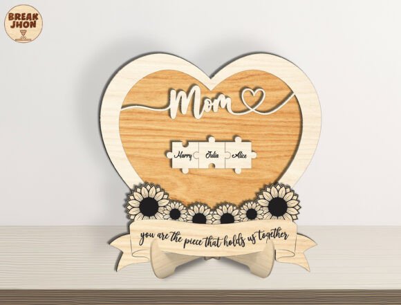 Letrero de rompecabezas para mamá - Imagen 3