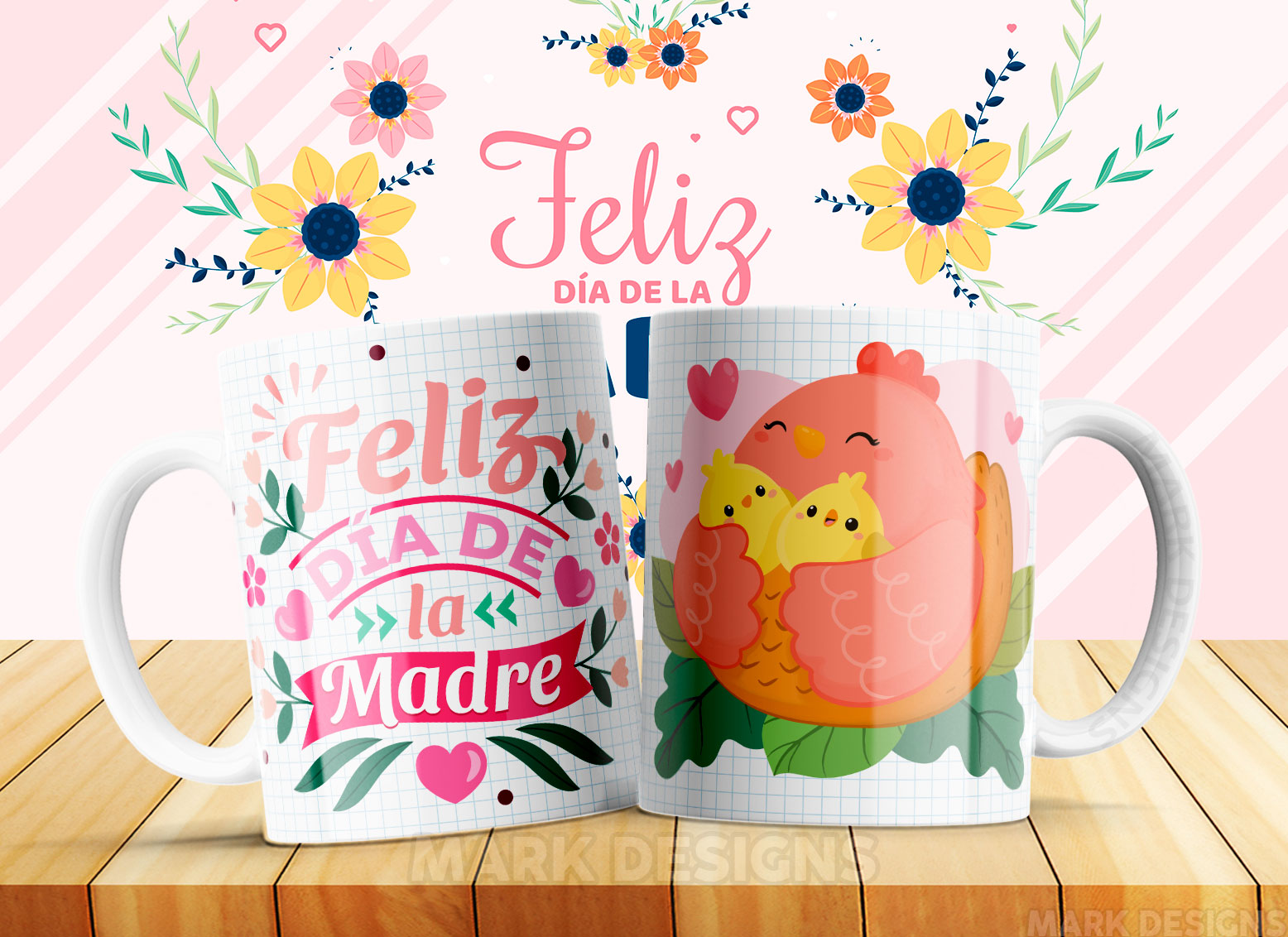 Tazas día de la madre de animalitos - Imagen 2
