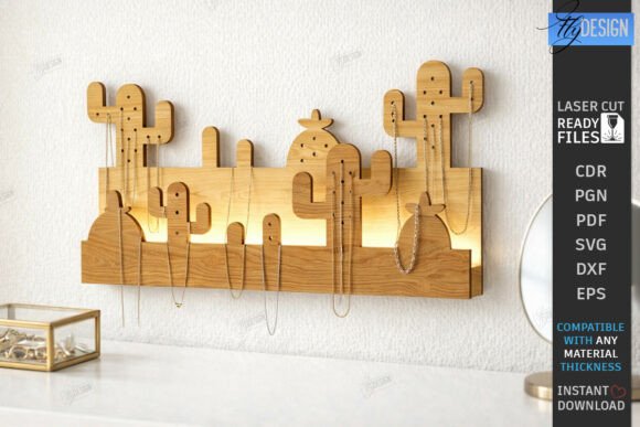 Organizador de joyería de pared - Imagen 4
