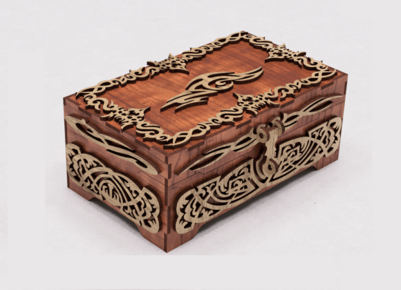 caja de recuerdos ornamentada - Imagen 5