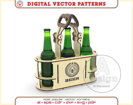 Caja de soporte de cerveza, Portabotellas de cerveza