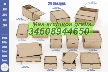 Coleccion Caja con tapa