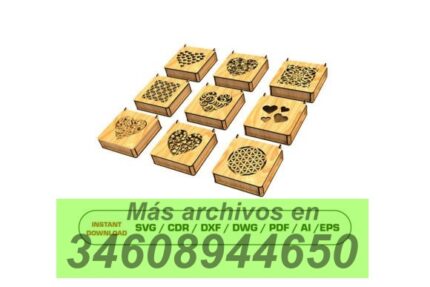 Coleccion cajas corazon