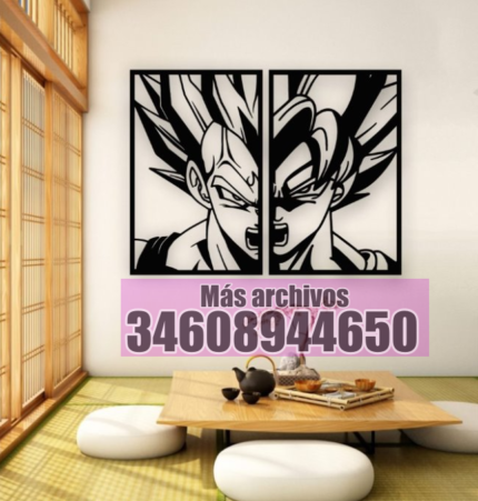 Goku dos capas