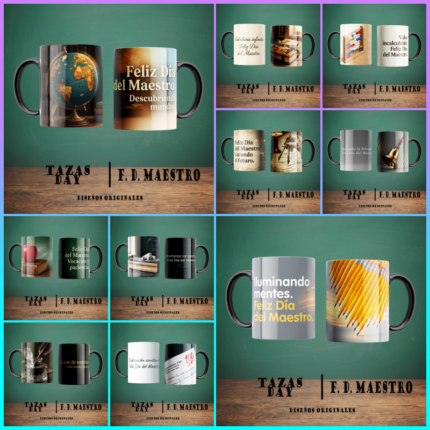 Tazas día del maestro