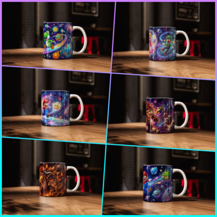 Tazas Super Mario Galaxy