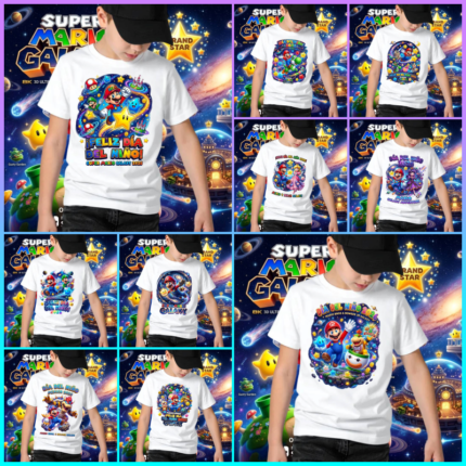 Camisetas Super Mario Galaxy