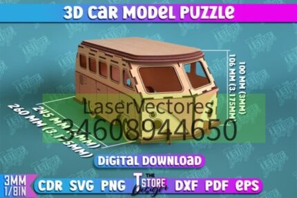 Modelo de coche 3D