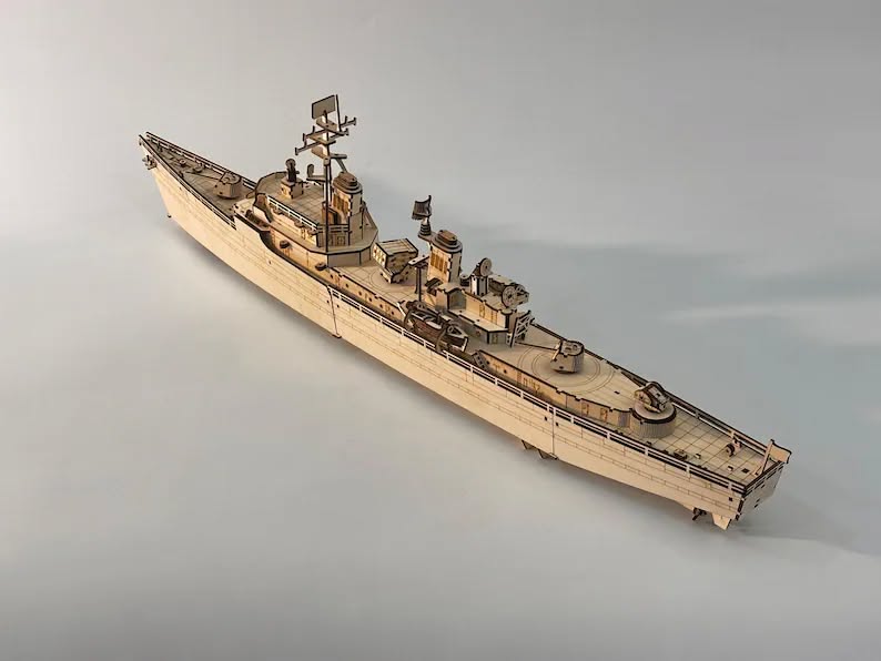 Buque de guerra barco DDG-2 - Imagen 3