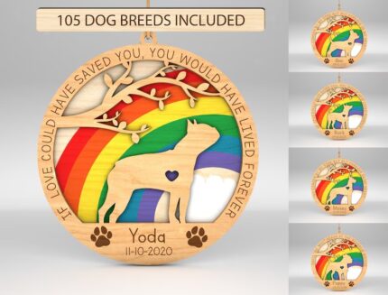 Adorno de pérdida de mascota personalizado