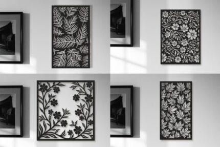 Panel floral