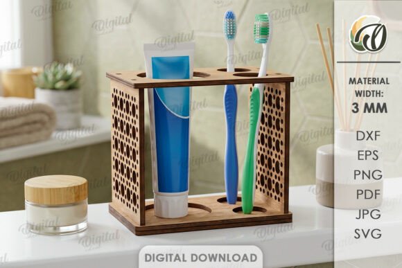 Paquete de soportes para cepillos de dientes - Imagen 7