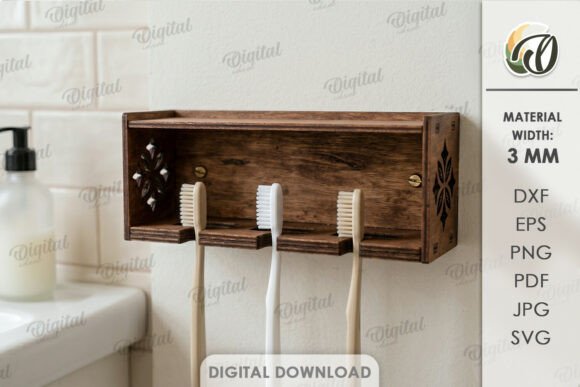 Paquete de soportes para cepillos de dientes - Imagen 8