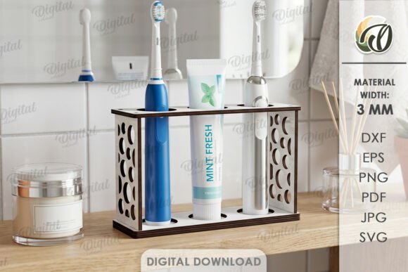 Paquete de soportes para cepillos de dientes - Imagen 2