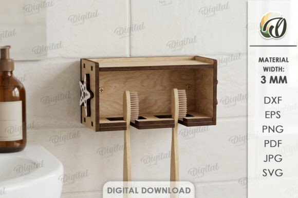 Paquete de soportes para cepillos de dientes - Imagen 6