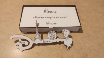 Caja viaje a paris