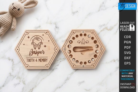 Juego organizador de cajas para dientes de leche - Imagen 4