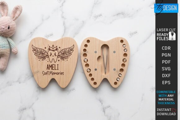 Juego organizador de cajas para dientes de leche - Imagen 5