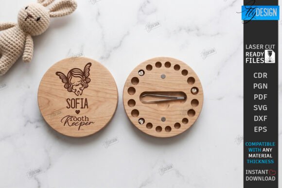 Juego organizador de cajas para dientes de leche - Imagen 6