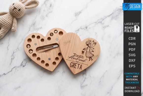 Juego organizador de cajas para dientes de leche - Imagen 2