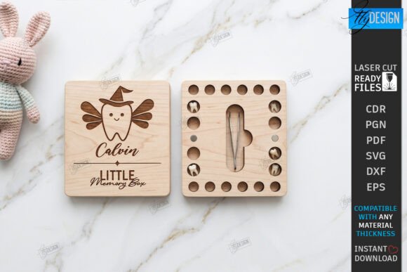 Juego organizador de cajas para dientes de leche - Imagen 3