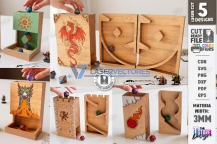 Torres de dados para juegos de rol
