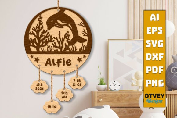 Letrero personalizado para recién nacido - Imagen 9