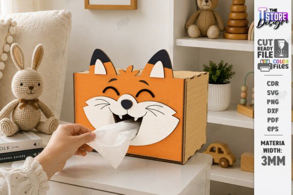 Paquete de cajas de pañuelos divertidas - Imagen 2