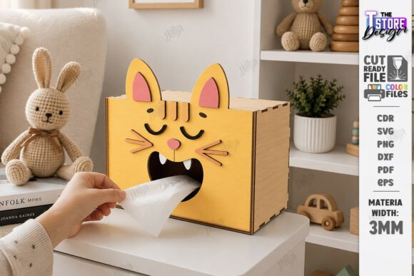 Paquete de cajas de pañuelos divertidas - Imagen 3