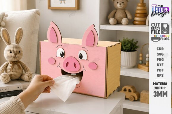 Paquete de cajas de pañuelos divertidas - Imagen 4