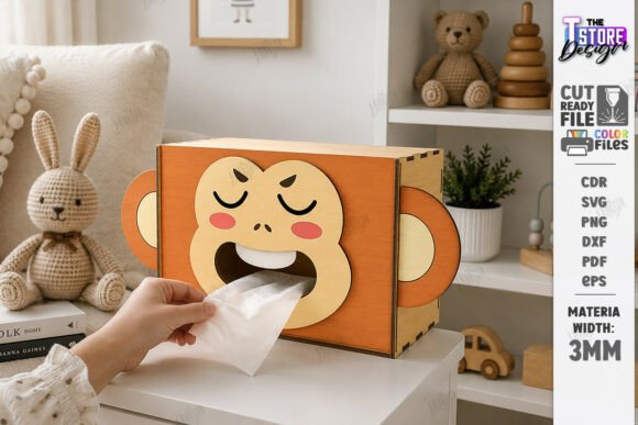 Paquete de cajas de pañuelos divertidas - Imagen 6
