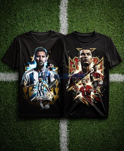 Camisetas Messi y Ronaldo