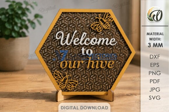 Paquete de decoraciones de abejas - Imagen 3