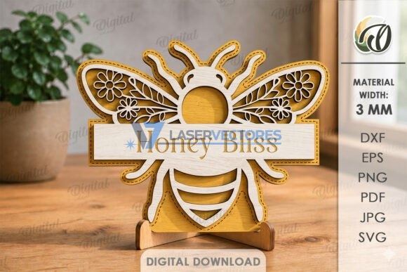 Paquete de decoraciones de abejas - Imagen 4