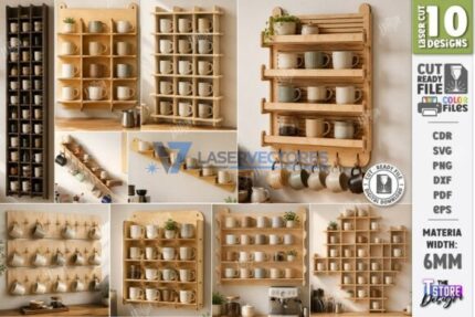 Soportes de pared para tazas