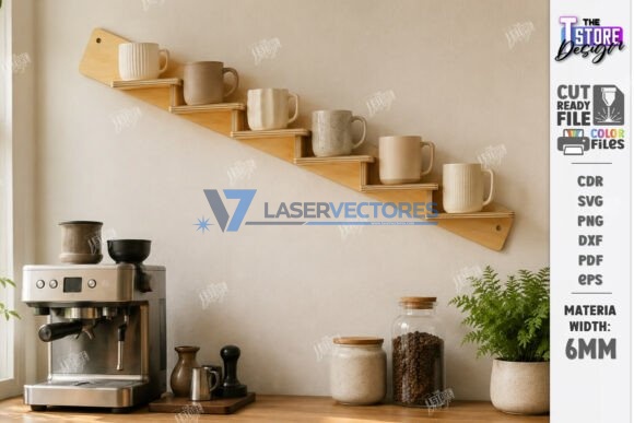Soportes de pared para tazas - Imagen 8