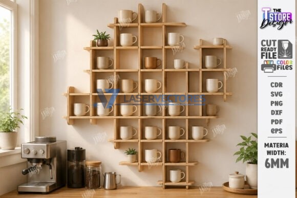 Soportes de pared para tazas - Imagen 11
