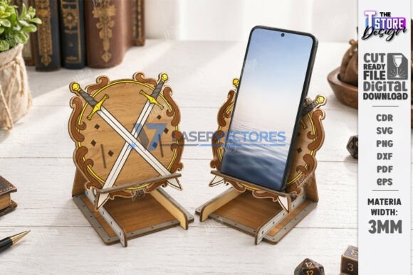 Soporte para teléfono con diseño de dragón - Imagen 4