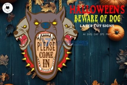 Letrero de Halloween con capas