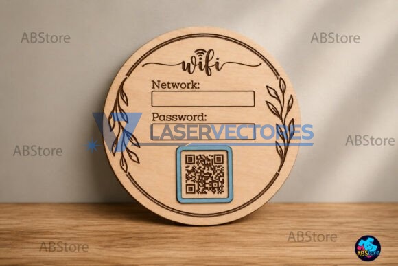 Paquete de letreros de contraseña Wi-Fi - Imagen 4